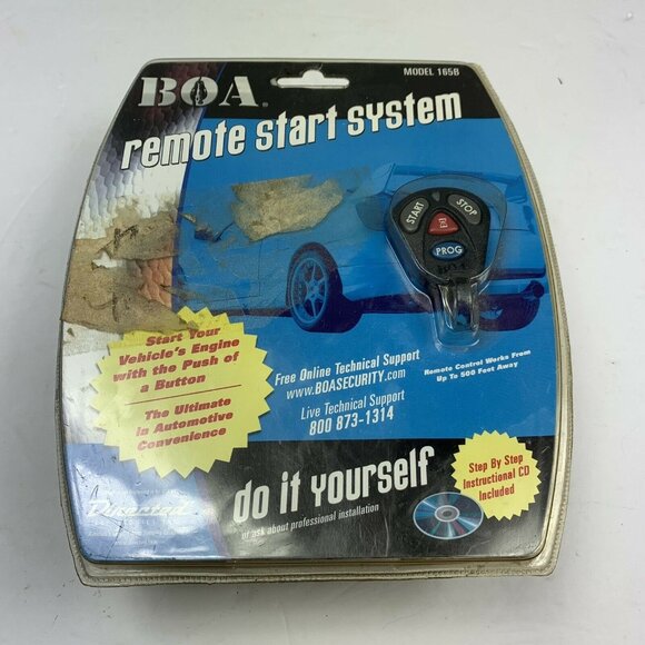 Boa Remote Start System Model 165B CD Easy Install Sealed Box Car Automobile - Picture 2 of 7
